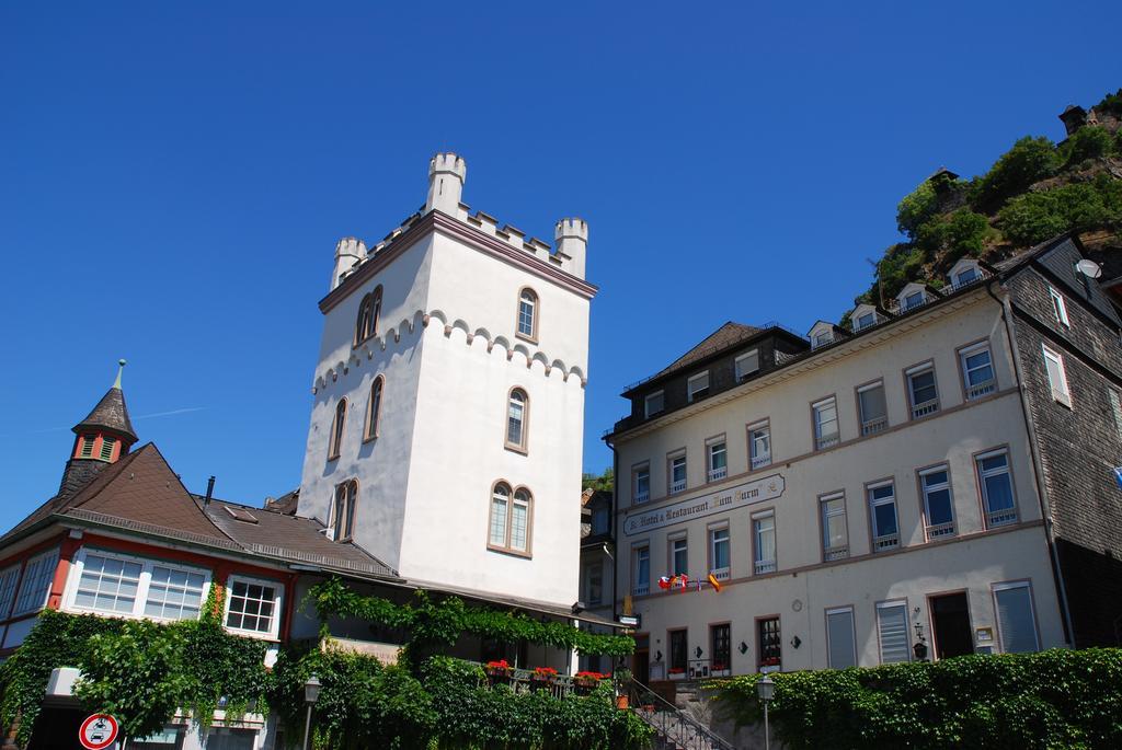 Hotel Zum Turm Kaub Exterior foto